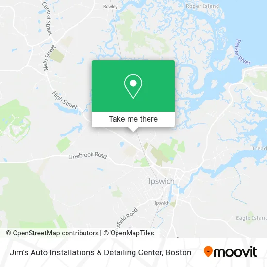 Jim's Auto Installations & Detailing Center map
