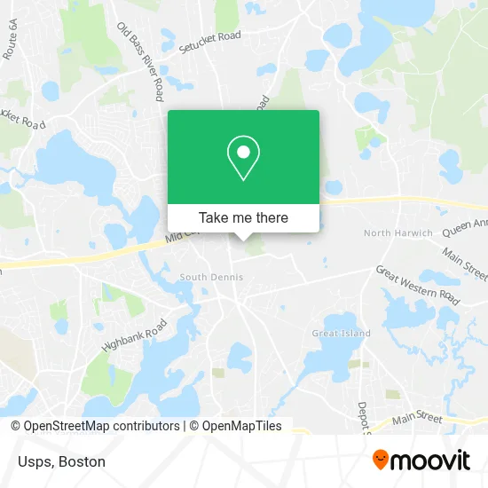 Usps map