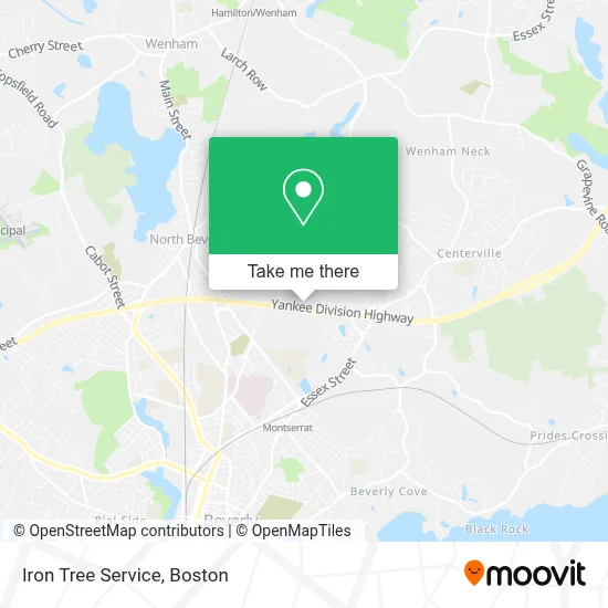 Iron Tree Service map