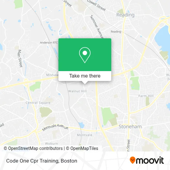 Code One Cpr Training map