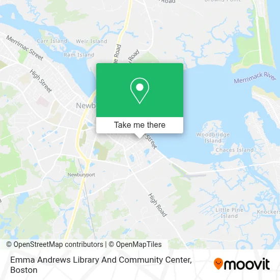 Emma Andrews Library And Community Center map