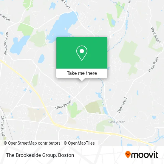 The Brookeside Group map