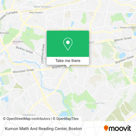 Kumon Math And Reading Center map