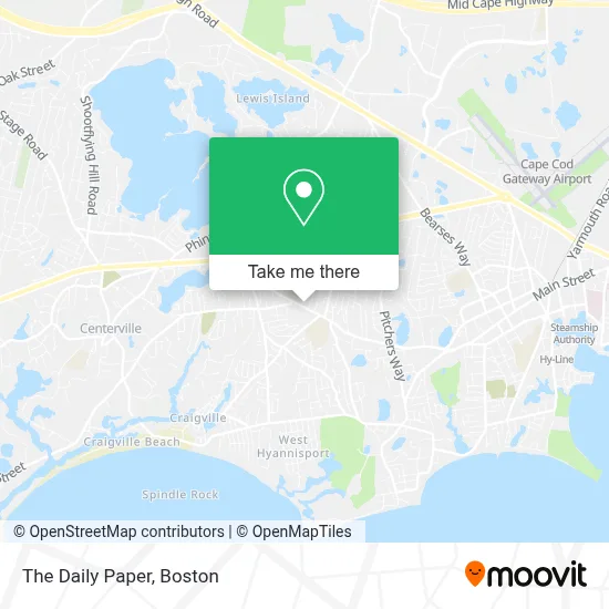 The Daily Paper map