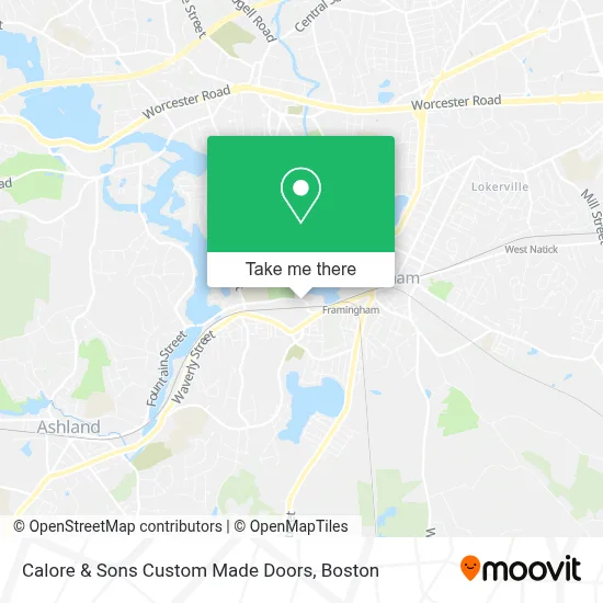 Calore & Sons Custom Made Doors map