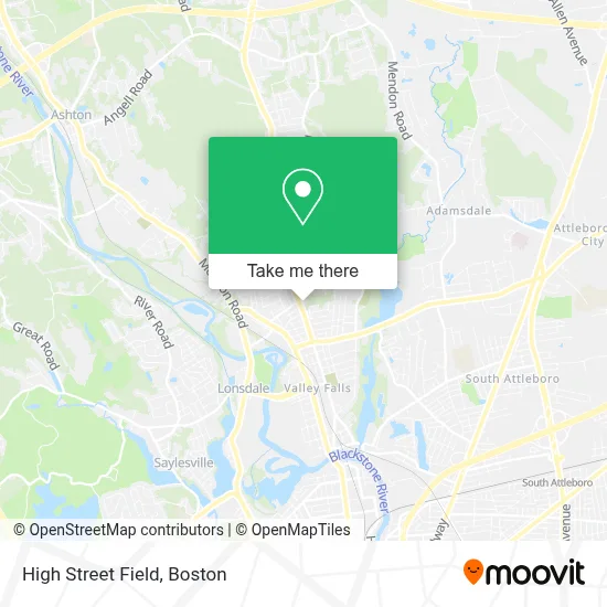 High Street Field map