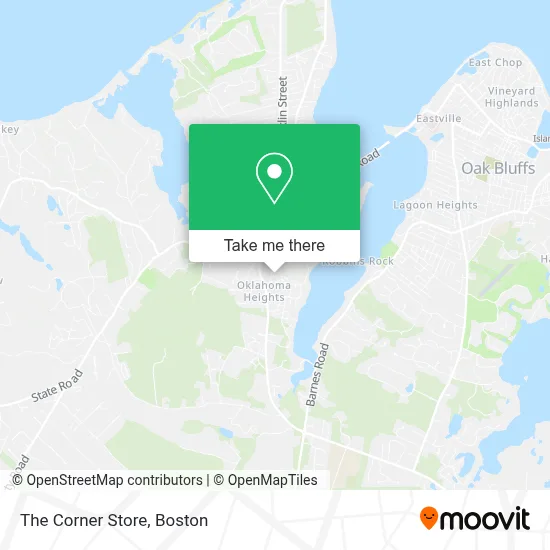 The Corner Store map