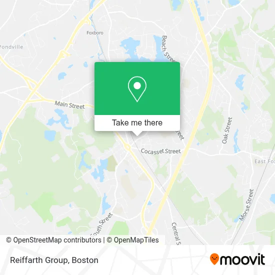 Reiffarth Group map