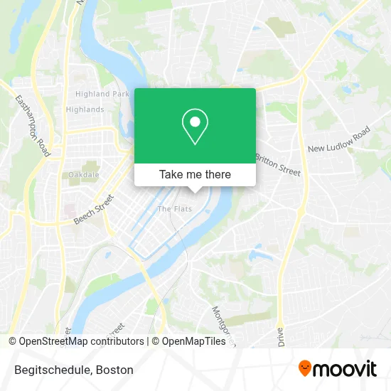 Begitschedule map