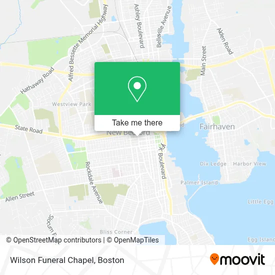 Wilson Funeral Chapel map