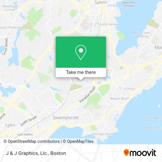 J & J Graphics, Llc. map