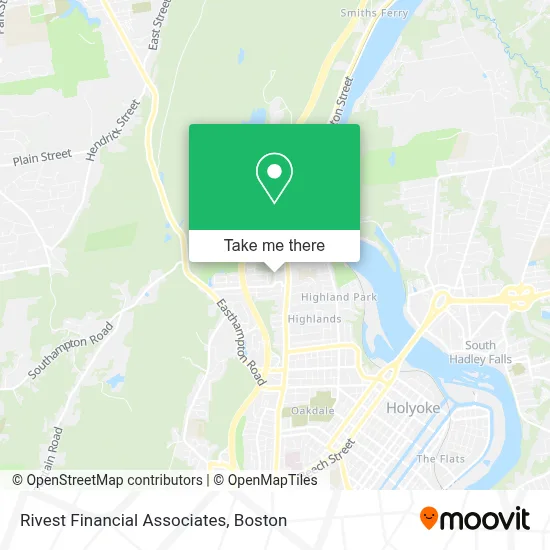 Rivest Financial Associates map