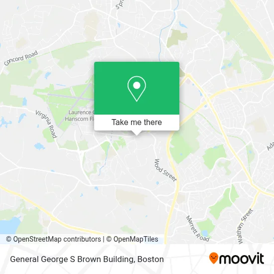 General George S Brown Building map