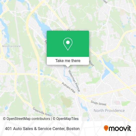 401 Auto Sales & Service Center map