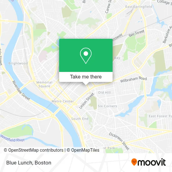 Blue Lunch map