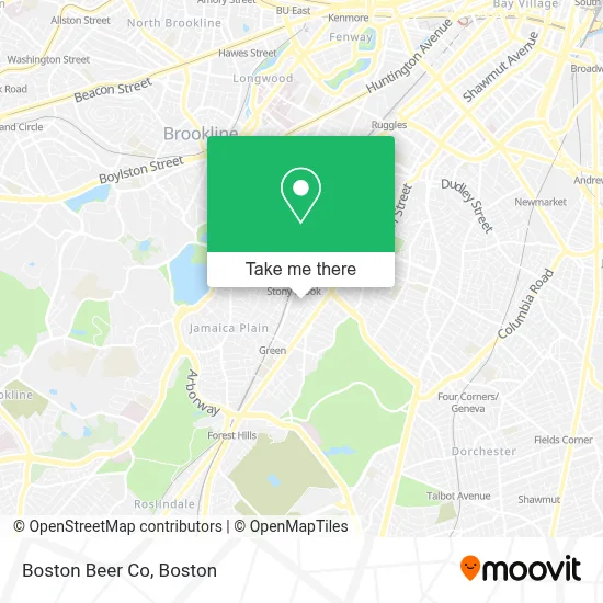 Boston Beer Co map