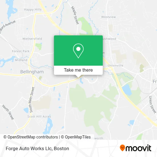 Forge Auto Works Llc map