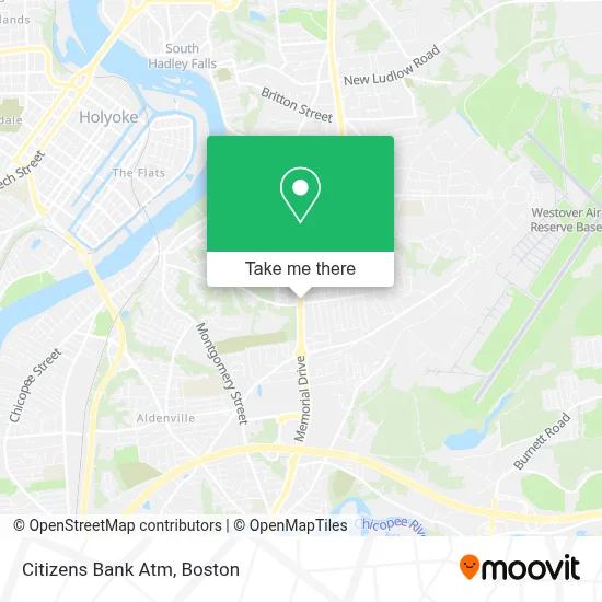 Citizens Bank Atm map