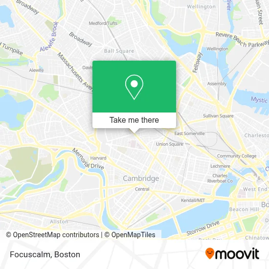 Focuscalm map
