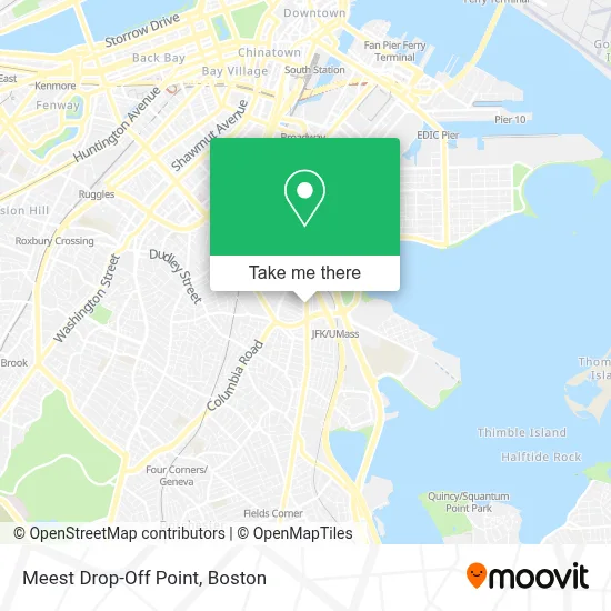 Meest Drop-Off Point map
