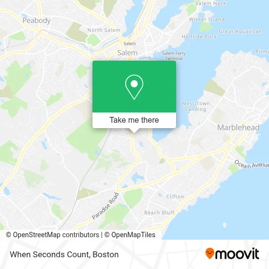 When Seconds Count map