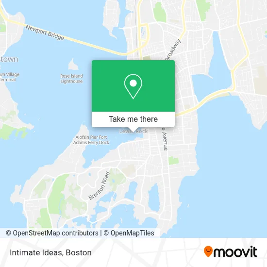 Intimate Ideas map