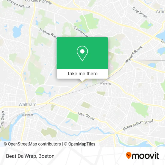 Beat Da'Wrap map