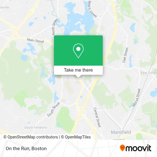 On the Run map