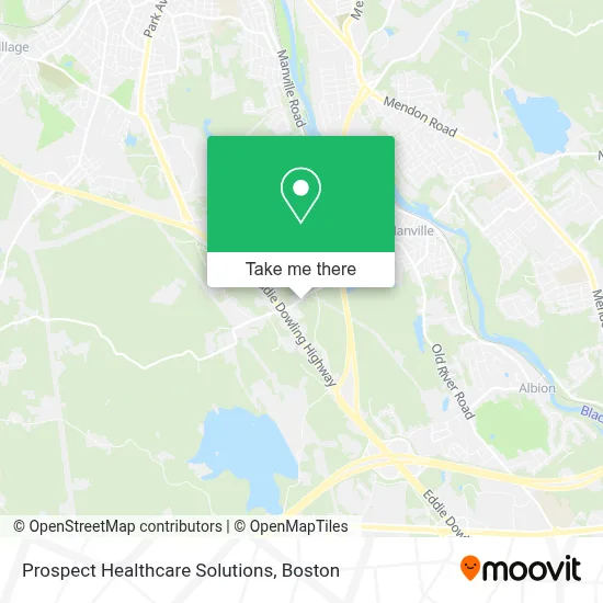 Prospect Healthcare Solutions map