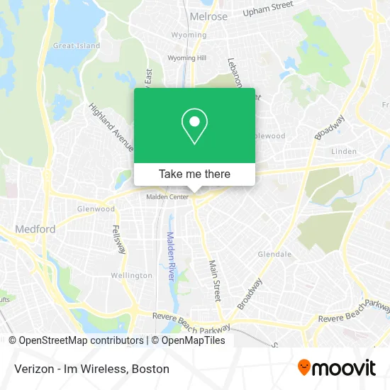 Verizon - Im Wireless map