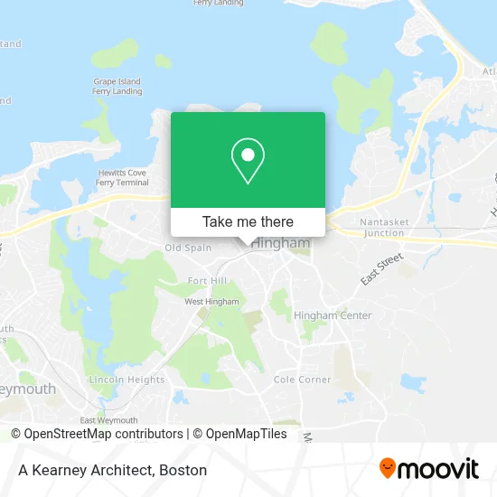 A Kearney Architect map