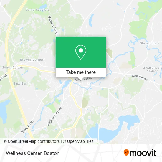 Wellness Center map