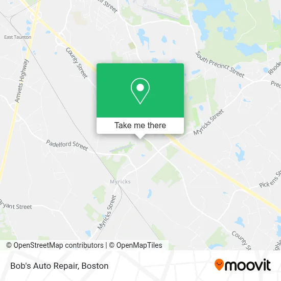 Bob's Auto Repair map