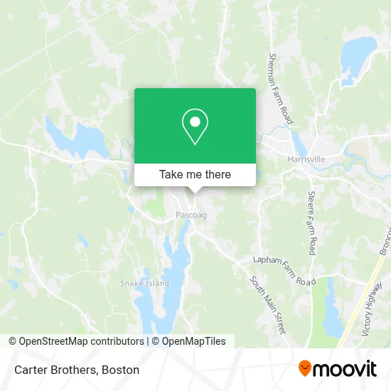 Carter Brothers map