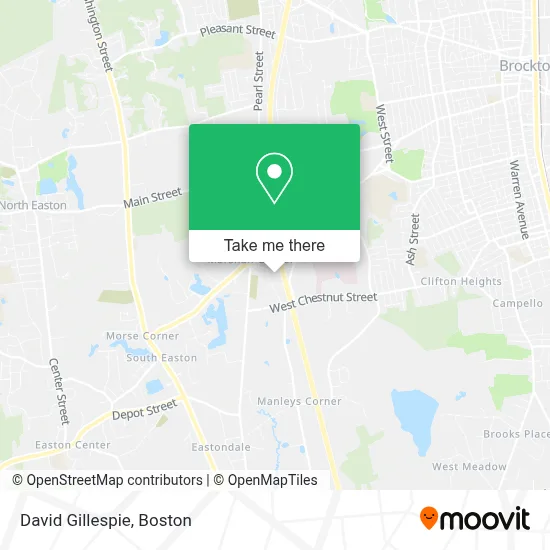 David Gillespie map