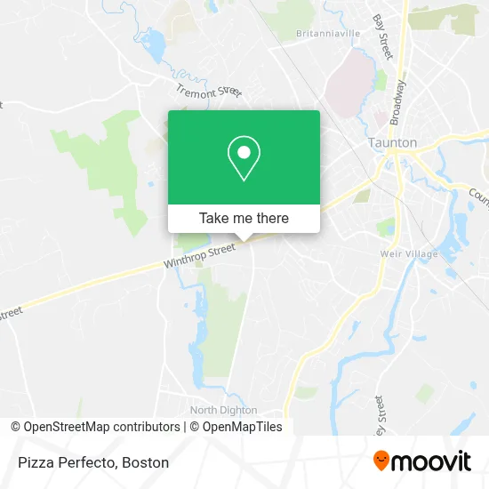 Pizza Perfecto map