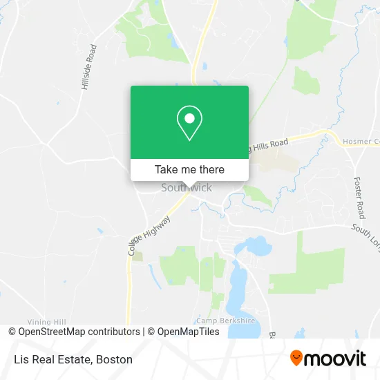 Lis Real Estate map