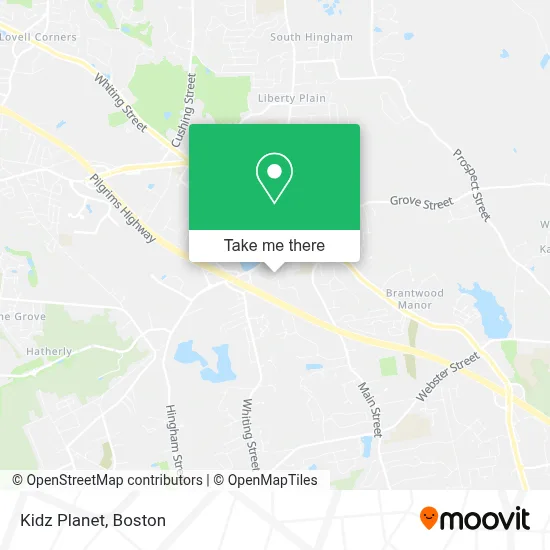 Kidz Planet map