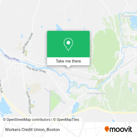 Workers Credit Union map