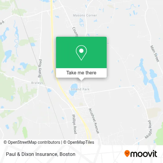 Paul & Dixon Insurance map