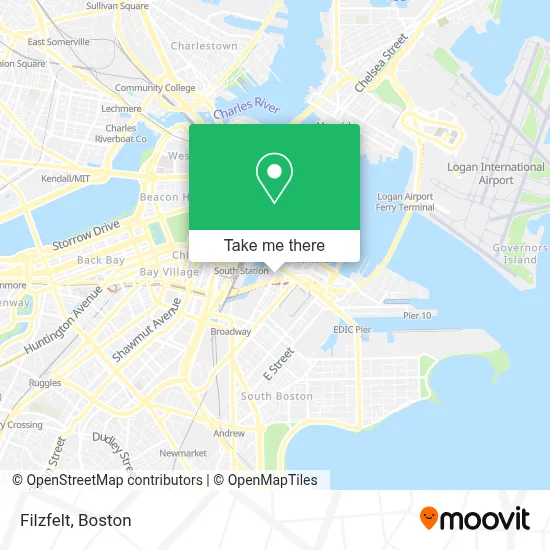 Filzfelt map