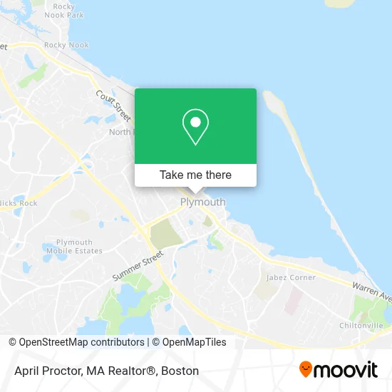 April Proctor, MA Realtor® map