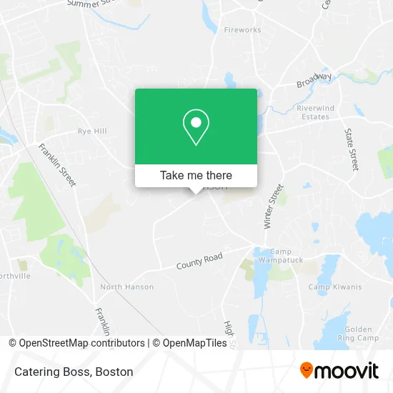 Catering Boss map