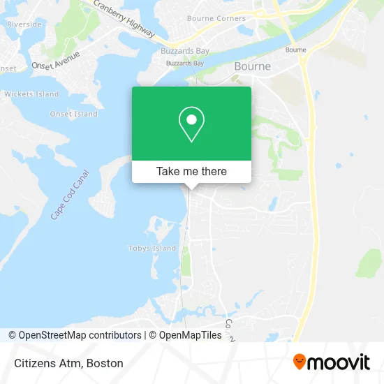 Citizens Atm map