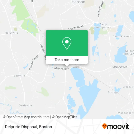 Delprete Disposal map