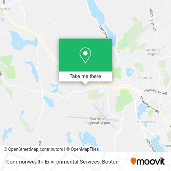Commonwealth Environmental Services map