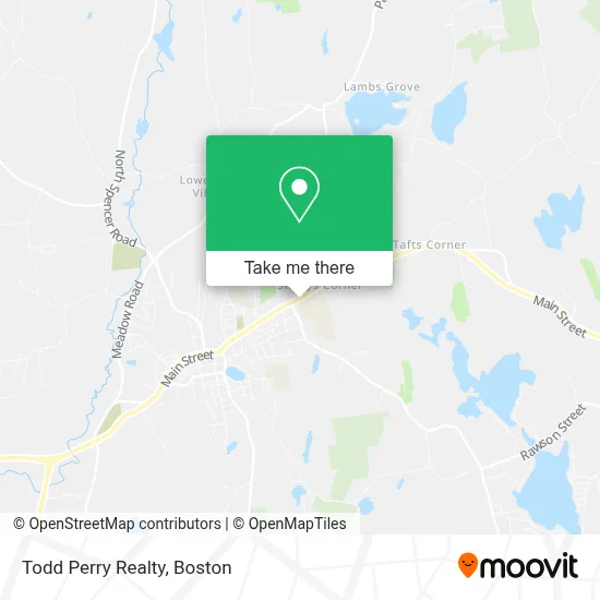 Todd Perry Realty map