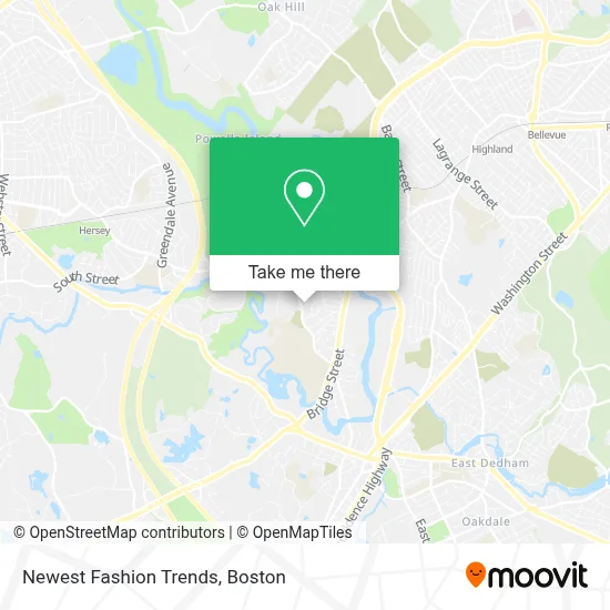 Newest Fashion Trends map