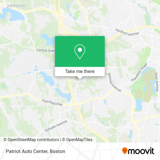 Patriot Auto Center map