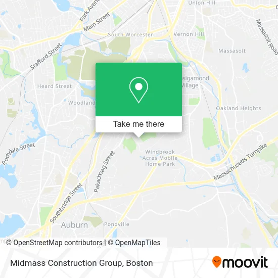 Midmass Construction Group map